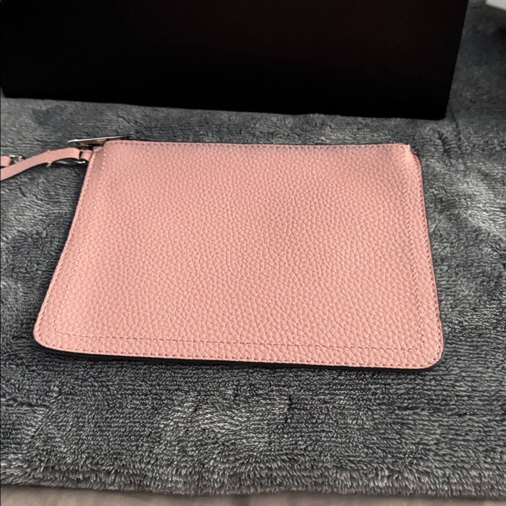 Steve Madden Blush Textured Clutch-NEVER USED